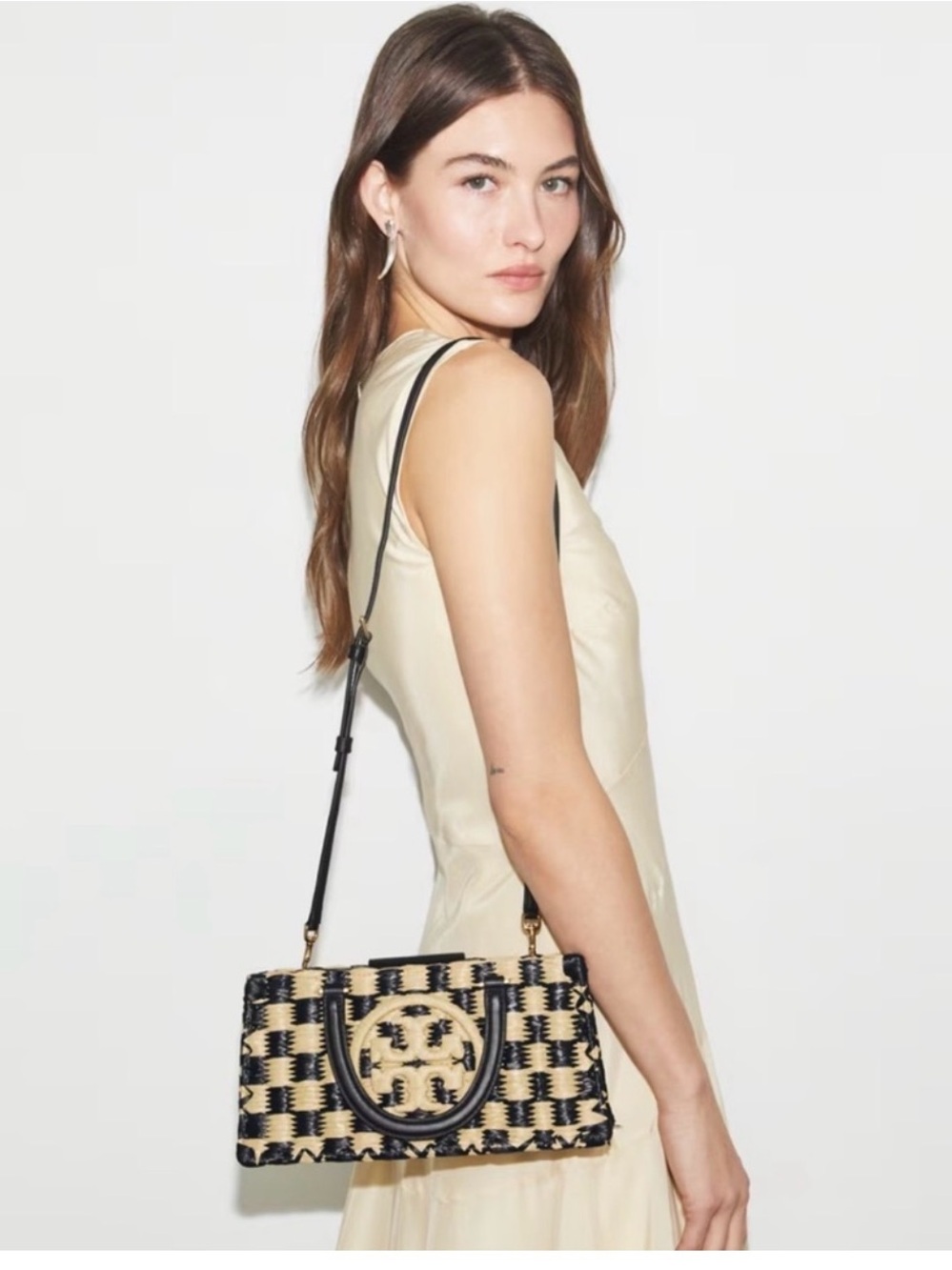 Tory Burch Ella Hand Crocheted
East West Tote